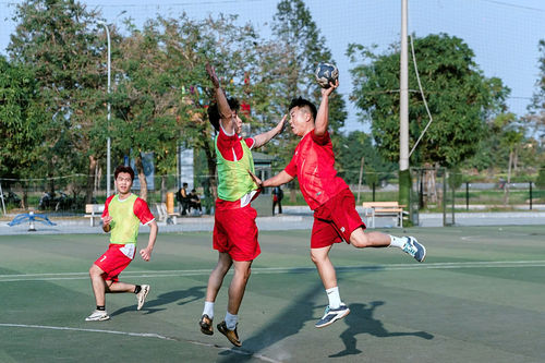 Hấp dẫn Giải bóng ném Sinh viên Hà Nội mở rộng năm 2024