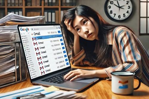 Bạn trẻ mất ăn mất ngủ vì email