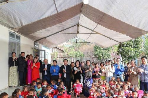 Mường Tè - Lai Châu: Khánh thành Trường Mầm non U Na 2