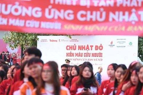 Không khí sôi động tại Lễ phát động Chủ Nhật Đỏ lần thứ 17 - năm 2025