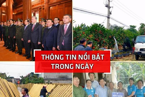 Nghệ An: Thông tin nổi bật ngày 29/12