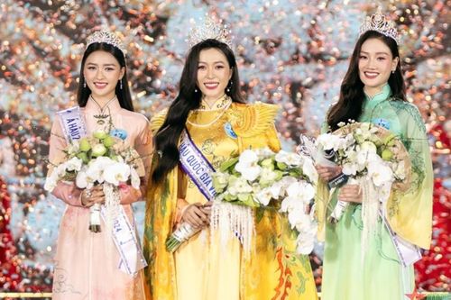 Người đẹp Nguyễn Ngọc Kiều Duy đăng quang Hoa hậu Quốc gia Việt Nam mùa đầu tiên
