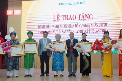 Nhận hồ sơ xét tặng danh hiệu Nghệ nhân Nhân dân, Nghệ nhân Ưu tú trước ngày 20/1/2025