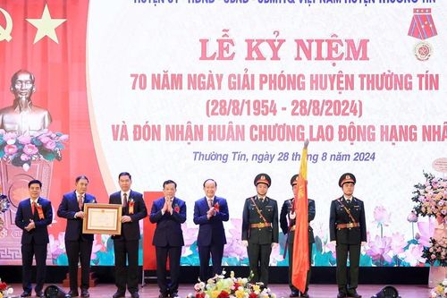 Huyện Thường Tín phấn đấu xây dựng đơn vị 'Anh hùng Lao động' thời kỳ đổi mới