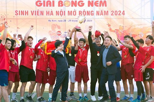 Giải bóng ném sinh viên Hà Nội mở rộng năm 2024 khép lại thành công