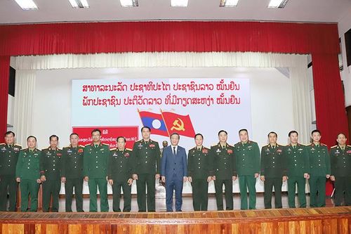 Bộ Quốc phòng Lào tổ chức kỷ niệm 80 năm Ngày thành lập Quân đội nhân dân Việt Nam
