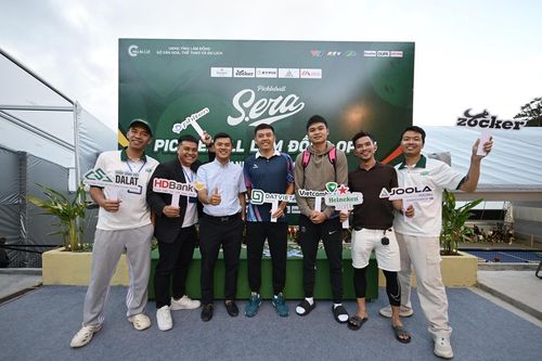 Pickleball Lâm Đồng Open 2024 hội tụ nhiều sao số