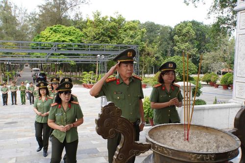 Công an TP Đà Nẵng khánh thành khu vực truyền thống tại khu di tích Trung ương Cục Miền Nam