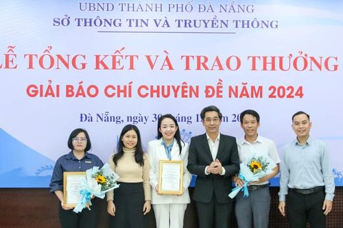 Phóng viên Báo Sài Gòn Giải Phóng đoạt giải nhất Giải Báo chí Chuyển đổi số của TP Đà Nẵng
