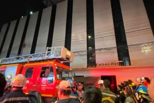 Cháy khách sạn ở Bangkok, 3 người nước ngoài thiệt mạng