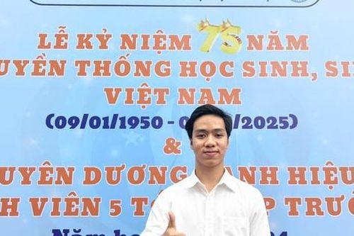 Nam sinh '5 tốt' có GPA tuyệt đối, sở hữu nhiều công bố về Toán học