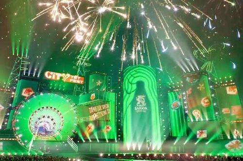 Đại tiệc countdown không nên bỏ lỡ tại công viên bờ sông TP.Thủ Đức