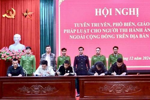 Phối hợp tuyên truyền pháp luật cho người thi hành án hình sự tại cộng đồng
