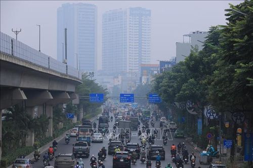Chất lượng không khí tại một số tỉnh đồng bằng sông Hồng ở mức rất xấu