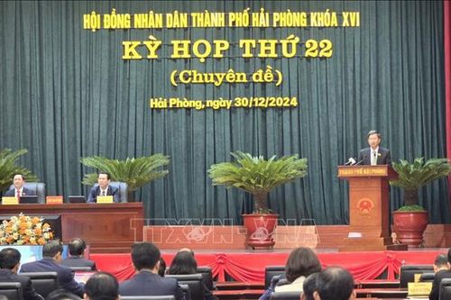 Hội đồng nhân dân thành phố Hải Phòng thông qua nghị quyết liên quan tới thu hồi đất