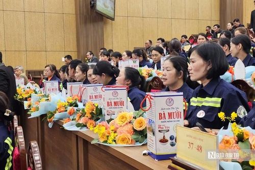 Lâm Đồng: Tổ chức Lễ tôn vinh hơn 180 công nhân vệ sinh môi trường