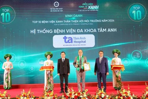 Bệnh viện Đa khoa Tâm Anh lọt Top 10 bệnh viện xanh