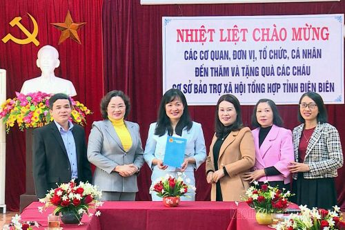 Đoàn đại biểu Quốc hội tỉnh thăm tặng quà các tổ chức xã hội