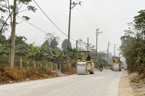 Dốc sức hoàn thành dự án nâng cấp đường tỉnh 133