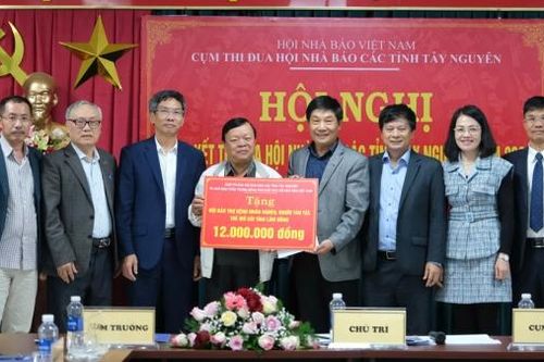 Cụm thi đua Hội Nhà báo các tỉnh Tây Nguyên đạt nhiều kết quả trong năm 2024