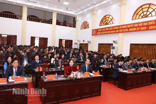 Huyện ủy Nho Quan tổng kết công tác xây dựng Đảng năm 2024