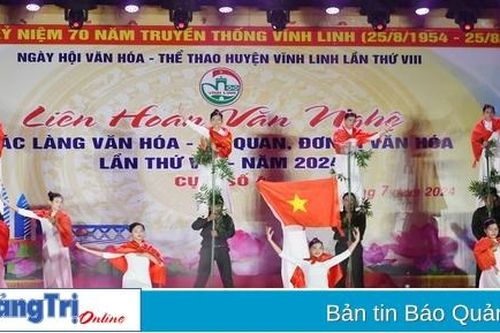 Văn hóa, thông tin cơ sở ở Vĩnh Linh tạo được dấu ấn sâu sắc