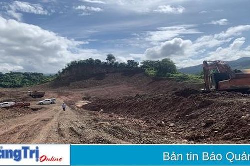 Khai thác đất, đá trái phép, một doanh nghiệp bị phạt và nộp lại số lợi bất chính hơn 433 triệu đồng