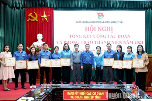 Đoàn Khối các cơ quan và doanh nghiệp tỉnh thực hiện hơn 120 công trình, phần việc thanh niên