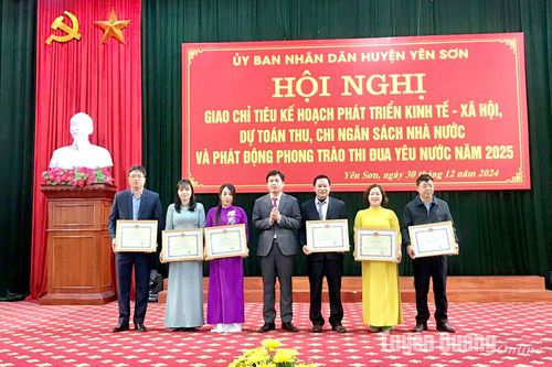 Yên Sơn đẩy mạnh thực hiện chương trình mỗi xã một sản phẩm giai đoạn 2021-2025