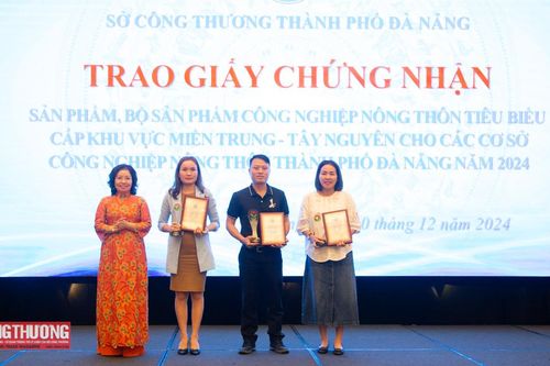 Đà Nẵng: Có 3 sản phẩm, bộ sản phẩm công nghiệp nông thôn tiêu biểu khu vực miền Trung - Tây Nguyên năm 2024