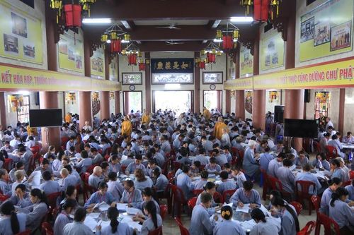 Long An: 744 thí sinh tham gia Hội thi giáo lý Phật tử tỉnh năm 2024