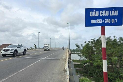 Quảng Nam: Thông xe cầu Câu Lâu mới sau thời gian sửa chữa