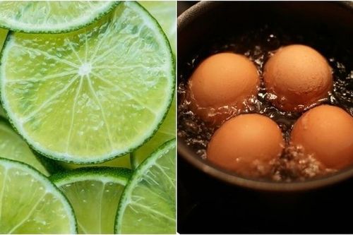 Luộc trứng cho thêm chanh có tác dụng gì?