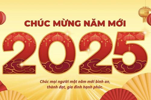 Lời chúc Tết Dương lịch 2025