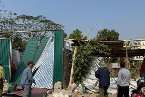 Xã Tô Hiệu (huyện Thường Tín) xử lý vi phạm ngay sau khi Báo Hànôịmới nêu