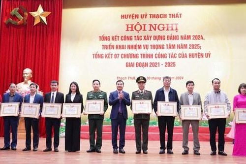 Huyện ủy Thạch Thất: Lựa chọn những nội dung trọng tâm, trọng điểm để tập trung lãnh đạo