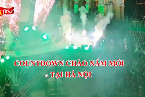 Countdown chào năm mới tại Hà Nội