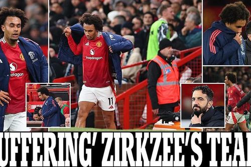 Zirkzee khóc khi bị CĐV MU la ó trong trận thua Newcastle, HLV Amorim buộc phải thừa nhận sự thật
