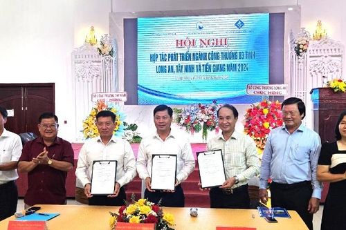 Long An, Tây Ninh và Tiền Giang hợp tác phát triển ngành công thương