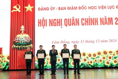 Học viện Lục quân nâng cao chất lượng giáo dục-đào tạo và nghiên cứu khoa học