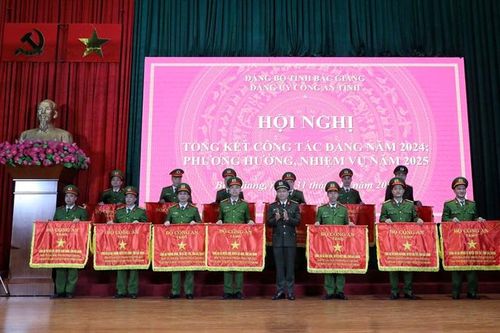Công an tỉnh Bắc Giang đứng thứ nhất toàn quốc về ứng dụng công nghệ thông tin và chuyển đổi số năm 2024