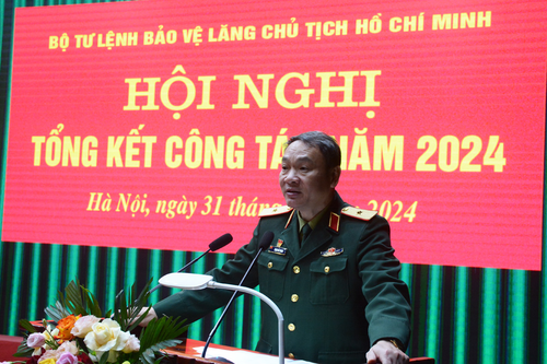 Bộ tư lệnh Bảo vệ Lăng Chủ tịch Hồ Chí Minh hoàn thành xuất sắc nhiều nhiệm vụ