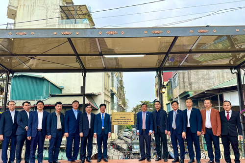 Ke ga Long Biên mang diện mạo mới sau khi hoàn thành sửa chữa, cải tạo