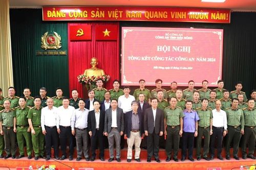Công an tỉnh Đắk Nông tổng kết công tác công an năm 2024