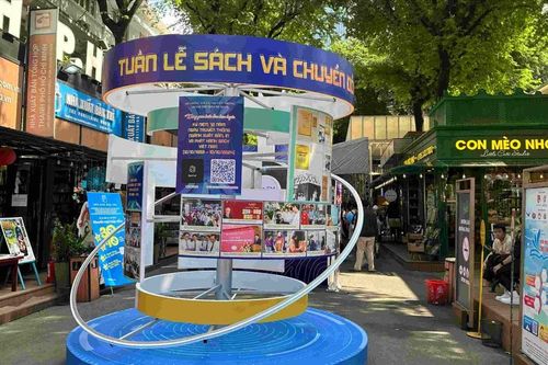 Tuần lễ văn hóa và sáng tạo 'Trống khởi cờ reo' tại Đường sách TPHCM