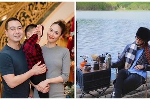 Lan Khuê ở dinh thự dát vàng triệu đô, du lịch muôn nơi