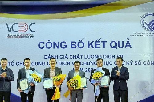 Công bố giải pháp chữ ký số có chất lượng dịch vụ tốt nhất năm 2024