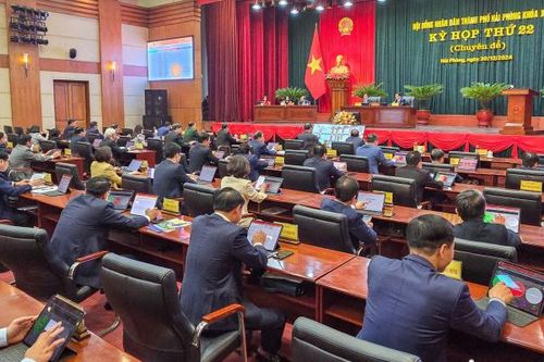 Kỳ họp thứ 22 HĐND TP Hải Phòng thông qua 8 Nghị quyết quan trọng