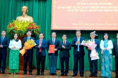 Chỉ định Bí thư quận, huyện mới của thành phố Huế trực thuộc Trung ương