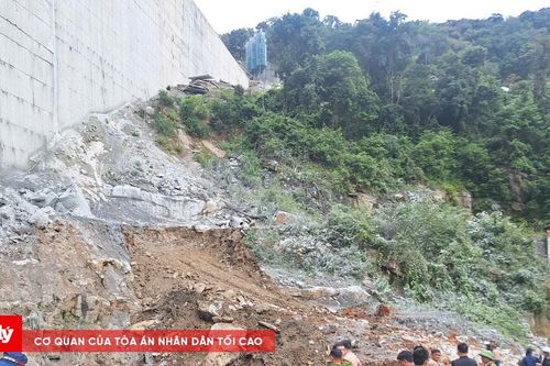 Hiện trường vụ tai nạn lao động khiến 5 người thương vong tại thủy điện Đăk Mi 1